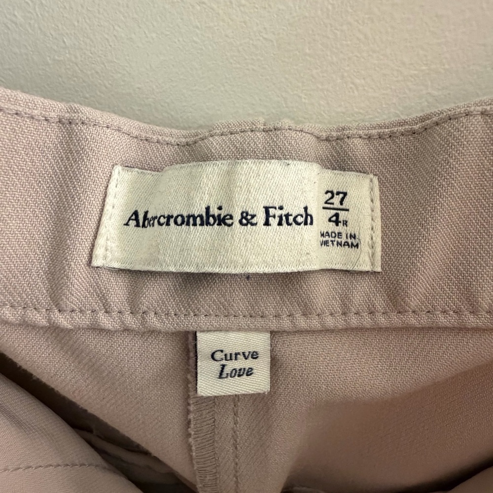 Abercrombie Curve Love Sloane Tailored Wide Leg Pant - Picture 5 of 5